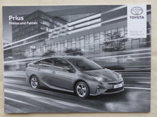 Lade das Bild in den Galerie-Viewer, Toyota Prius Hybrid MJ 2017 - Prospekt Brochure + Preisliste 01.2017