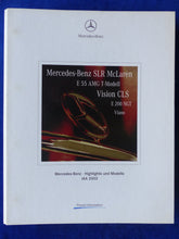 Lade das Bild in den Galerie-Viewer, Mercedes-Benz SLR McLaren E 55 AMG Vision CLS - Pressemappe press-kit IAA 2003