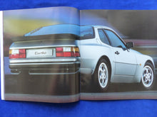 Lade das Bild in den Galerie-Viewer, Porsche 924 944 S Turbo MJ 1988 - Prospekt Brochure + Daten + Preisliste 07.1987