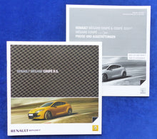 Lade das Bild in den Galerie-Viewer, Renault Megane Coupe RS Night & Day MJ 2011 - Prospekt + Preisliste 05.2010