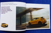 Lade das Bild in den Galerie-Viewer, Renault Megane Coupe RS Night & Day MJ 2011 - Prospekt + Preisliste 05.2010