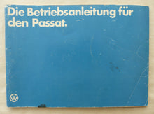 Lade das Bild in den Galerie-Viewer, VW Passat B1 MJ 1980 - Betriebsanleitung Handbuch Bedienung Anleitung 08.1979