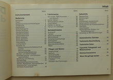 Lade das Bild in den Galerie-Viewer, VW Passat B1 MJ 1980 - Betriebsanleitung Handbuch Bedienung Anleitung 08.1979