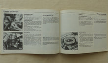 Lade das Bild in den Galerie-Viewer, VW Passat B1 MJ 1980 - Betriebsanleitung Handbuch Bedienung Anleitung 08.1979