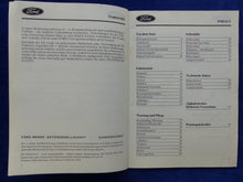 Lade das Bild in den Galerie-Viewer, Ford Fiesta Escort Taunus Capri V6 1979 - Bedienungsanleitung Handbuch 11.1978