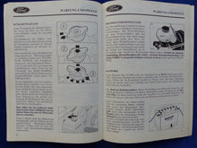 Lade das Bild in den Galerie-Viewer, Ford Fiesta Escort Taunus Capri V6 1979 - Bedienungsanleitung Handbuch 11.1978