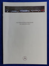Lade das Bild in den Galerie-Viewer, Mercedes-Benz Programm 1996 E-Klasse G-Klasse SL - Prospekt Brochure 05.1995