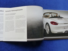 Lade das Bild in den Galerie-Viewer, Porsche Boxster S Typ 981 MJ 2012 - Hardcover Prospekt Brochure 11.2011