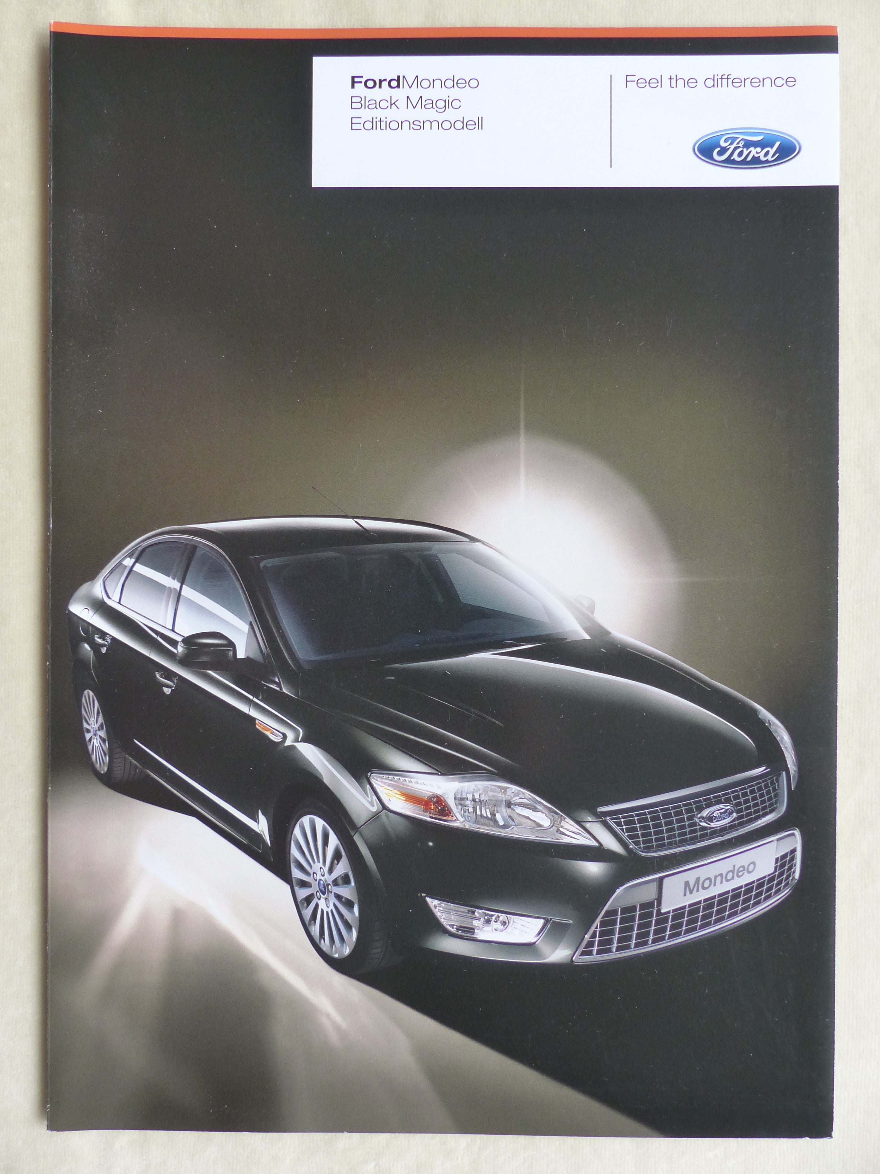 Ford Mondeo Black Magic Editionsmodell MJ 2010 - Prospekt Brochure 09. –  car-brochure