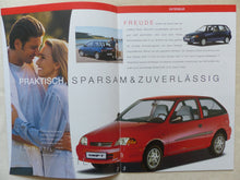 Lade das Bild in den Galerie-Viewer, Suzuki Swift 3-Türer & 5-Türer MJ 2001 - Prospekt Brochure + Preisliste 02.2001