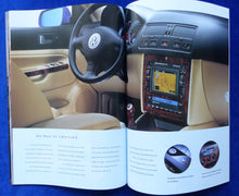 Lade das Bild in den Galerie-Viewer, VW Bora Limousine MJ 2001 - Prospekt Brochure + Daten & Ausstattungen 04.2000