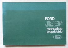 Lade das Bild in den Galerie-Viewer, Ford 1974 Jeep CJ5 - Betriebsanleitung manual do proprietário 08.1973 Brasilien