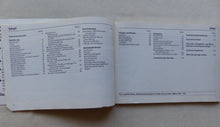 Lade das Bild in den Galerie-Viewer, VW Passat Typ B2 Vergaser Diesel - Betriebsanleitung Bedienung Handbuch 01.1981