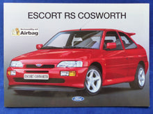 Lade das Bild in den Galerie-Viewer, Ford Escort RS Cosworth 2.0 16V MJ 1994 - Prospekt Brochure 12.1993