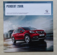 Lade das Bild in den Galerie-Viewer, Peugeot 2008 SUV MJ 2019 - Prospekt Brochure + Preisliste 08.2018