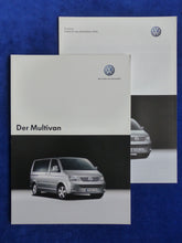 Lade das Bild in den Galerie-Viewer, VW Bus T5 Multivan Highline MJ 2006 - Prospekt Brochure + Preisliste 05.2005