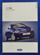 Lade das Bild in den Galerie-Viewer, Ford Ka Luxury Cabrio MJ 2002 - Prospekt Brochure 10.2001 Dänemark dänisch