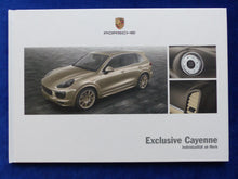 Lade das Bild in den Galerie-Viewer, Porsche Exclusive Cayenne Turbo MJ 2015 - Hardcover Prospekt Brochure 04.2014