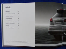 Lade das Bild in den Galerie-Viewer, Porsche Exclusive Cayenne Turbo MJ 2015 - Hardcover Prospekt Brochure 04.2014