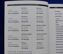 Lade das Bild in den Galerie-Viewer, Porsche 911 Carrera Targa 997 MJ 2009 - Hardcover Prospekt + Preisliste 08.2008