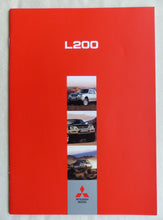 Lade das Bild in den Galerie-Viewer, Mitsubishi L200 GLX Magnum MJ 2003 - Prospekt Brochure 12.2002