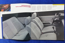 Lade das Bild in den Galerie-Viewer, Chevrolet 1986 Spectrum Sedan Hatchback US-Prospekt Brochure 08.1985 Großformat