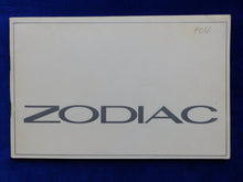 Lade das Bild in den Galerie-Viewer, Ford 1966 Zodiac - UK-Betriebsanleitung Handbook operation manual 1966 England