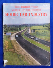 Lade das Bild in den Galerie-Viewer, Times Survey British Motor Car Industry - UK-Magazin 10/1961 - Rover Austin Jag