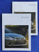 Lade das Bild in den Galerie-Viewer, Lexus Programm 2018 - CT IS GS LS RC RX - Prospekt Brochure + Preisliste 12.2017