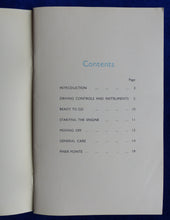 Lade das Bild in den Galerie-Viewer, Ford 1960 Prefect - UK-Betriebsanleitung Owners handbook 09.1959 England