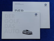 Lade das Bild in den Galerie-Viewer, VW Golf TSI TDI MJ 2013 - Prospekt Brochure + Preisliste 08.2012