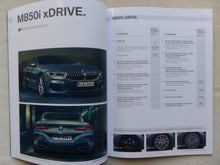 Lade das Bild in den Galerie-Viewer, BMW 8er Coupe 840d M850i xDrive MJ 2019 - Prospekt Preisliste Brochure 11.2018