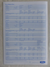 Lade das Bild in den Galerie-Viewer, Ford Mondeo Limousine Turnier MJ 1997 - Prospekt Brochure + Preisliste 11.1996