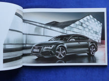 Lade das Bild in den Galerie-Viewer, Audi RS 7 Sportback quattro MJ 2014 - Hardcover Prospekt + Preisliste 05.2013