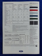 Lade das Bild in den Galerie-Viewer, Ford Escort Flair MJ 1993 - Prospekt Brochure 05.1992
