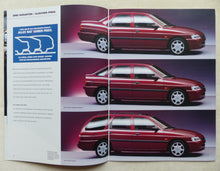 Lade das Bild in den Galerie-Viewer, Ford Escort Flair Turnier Cabrio RS Cosworth MJ 1996 - Prospekt Brochure 07.1995