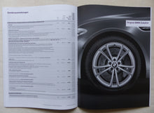 Lade das Bild in den Galerie-Viewer, BMW M5 Competition V8 Bi-Turbo Typ F10 MJ 2016 - Prospekt + Preisliste 03.2016