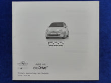 Lade das Bild in den Galerie-Viewer, Fiat 500 MJ 2009 - Prospekt Brochure + Preisliste 01.2009