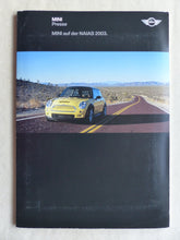 Lade das Bild in den Galerie-Viewer, Mini Cooper S - Pressemappe Fotos press-kit 01.2003 NAIAS 2003