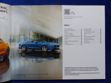 Lade das Bild in den Galerie-Viewer, Ford Mustang V8 GT Coupe Cabrio MJ 2020 - Prospekt Brochure + Preisliste 04.2019