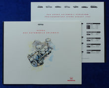 Lade das Bild in den Galerie-Viewer, Honda Auto Erlebnis Historie Technik Vision - Prospekt + PKW-Preisliste 08.1995