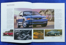Lade das Bild in den Galerie-Viewer, Ford Cars 1995 - Mustang Taurus Thunderbird - US-Prospekt Brochure 08.1994 USA