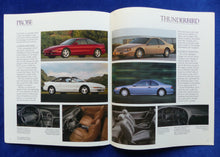 Lade das Bild in den Galerie-Viewer, Ford Cars 1995 - Mustang Taurus Thunderbird - US-Prospekt Brochure 08.1994 USA