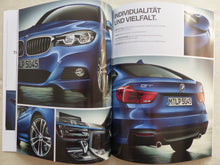 Lade das Bild in den Galerie-Viewer, BMW 3er GT Gran Turismo 340i MJ 2018 - Prospekt Brochure + Preisliste 07.2017