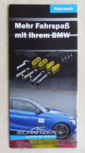 Lade das Bild in den Galerie-Viewer, AC Schnitzer Fahrwerke für BMW 1er M3 M5 M6 X5 X6 Z4 - Prospekt Brochure 11.2015