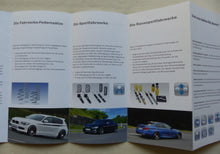 Lade das Bild in den Galerie-Viewer, AC Schnitzer Fahrwerke für BMW 1er M3 M5 M6 X5 X6 Z4 - Prospekt Brochure 11.2015