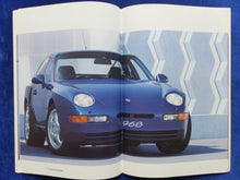 Lade das Bild in den Galerie-Viewer, Porsche Modelle 1993 - 911 Carrera 928 GTS 968 - Prospekt + Daten 08.1992