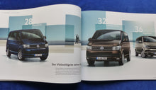Lade das Bild in den Galerie-Viewer, VW Bus T6 Multivan MJ 2016 - Prospekt Brochure + Preisliste 06.2015