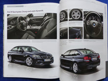 Lade das Bild in den Galerie-Viewer, BMW 5er Limousine 550i Typ F10 MJ 2011 - Prospekt Brochure + Preisliste 09.2010