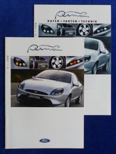 Lade das Bild in den Galerie-Viewer, Ford Puma Sportcoupe MJ 1999 - Prospekt Brochure + Daten & Ausstattungen 07.1998